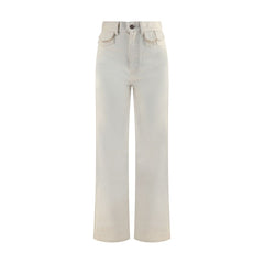 Jeans Chloé com mini bolsos