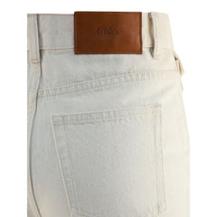 Jeans Chloé com mini bolsos