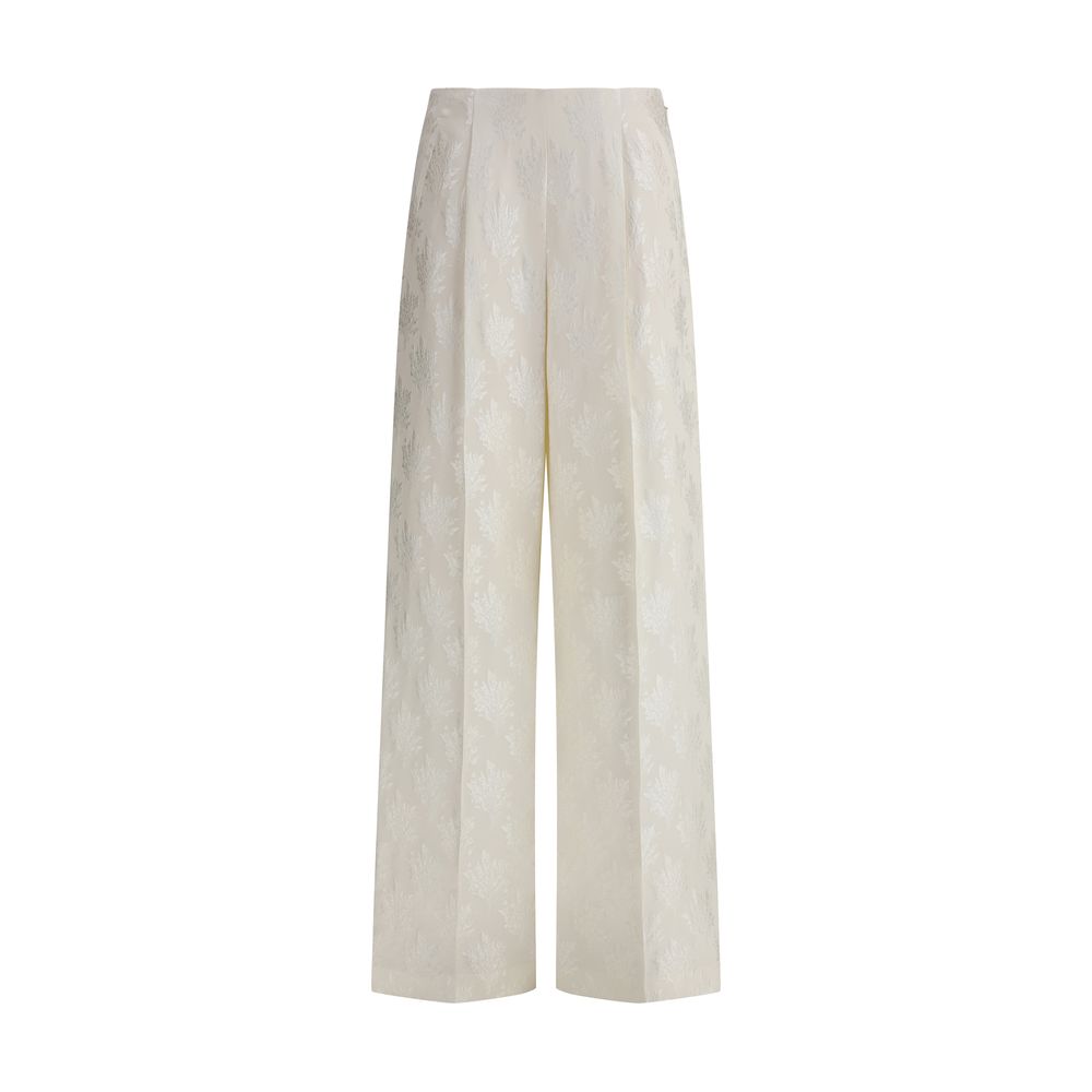 Calça Fendi Satin Bouquet