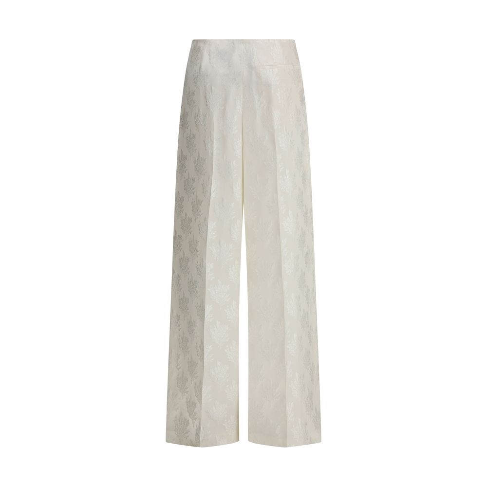 Calça Fendi Satin Bouquet