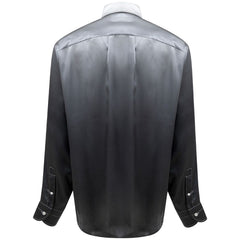 Camisa de seda cinza Tom Ford