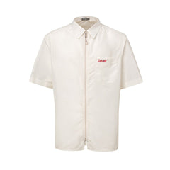 Camisa branca de poliéster Dior