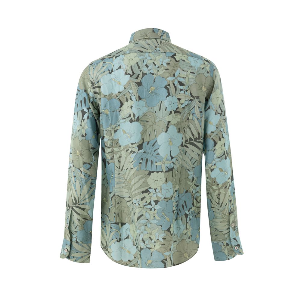 Camisa de Lyocell Azul Tom Ford