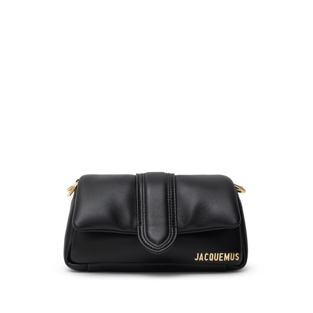 Bolsa Jacquemus de couro preta