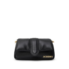 Bolsa Jacquemus de couro preta