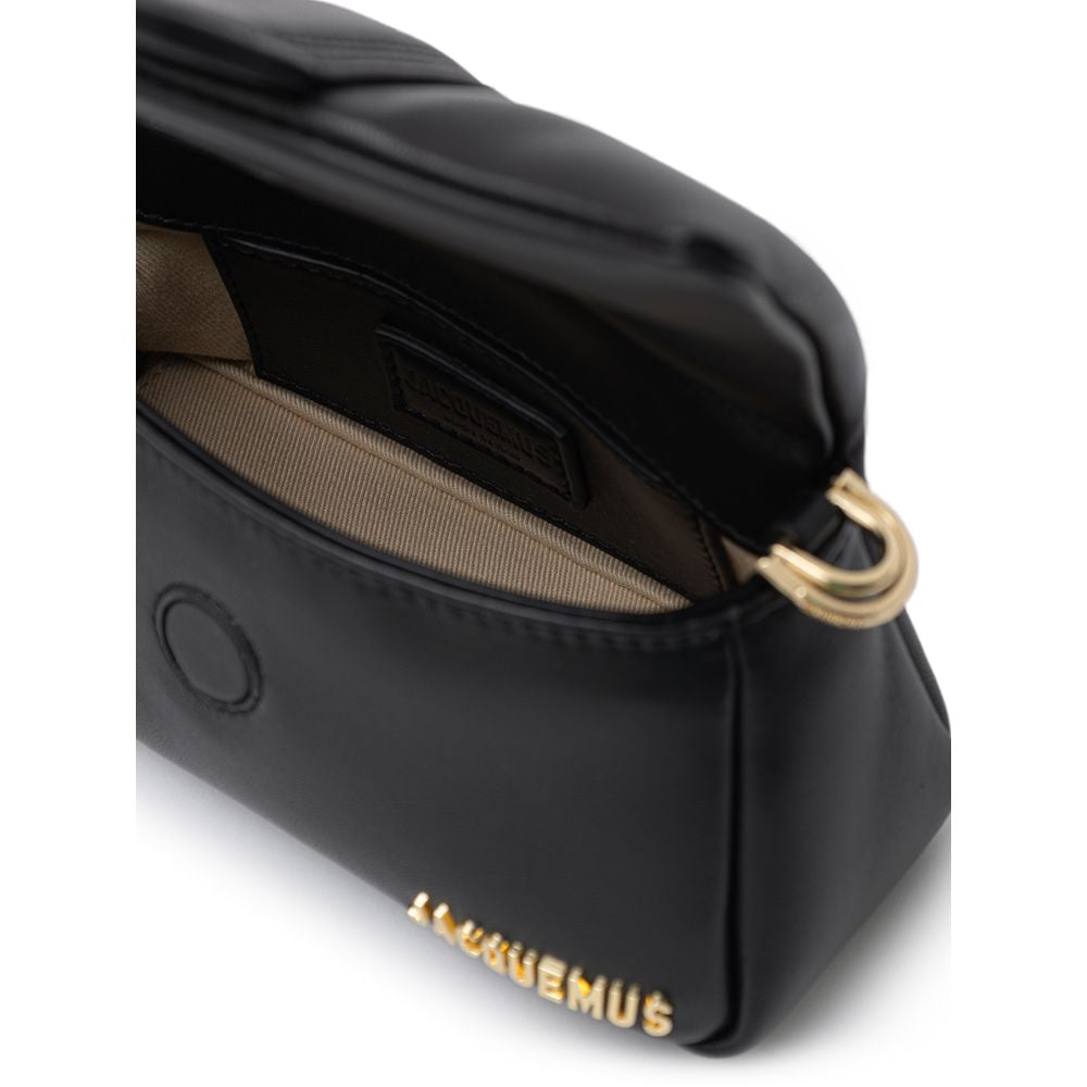 Bolsa Jacquemus de couro preta