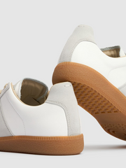 Tênis Maison Margiela Low em couro e camurça