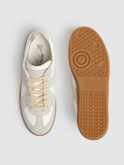 Tênis Maison Margiela Low em couro e camurça