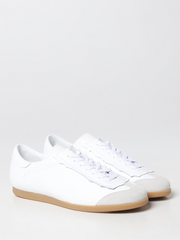 Tênis Maison Margiela Low Featherlight de couro e camurça