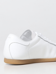 Tênis Maison Margiela Low Featherlight de couro e camurça