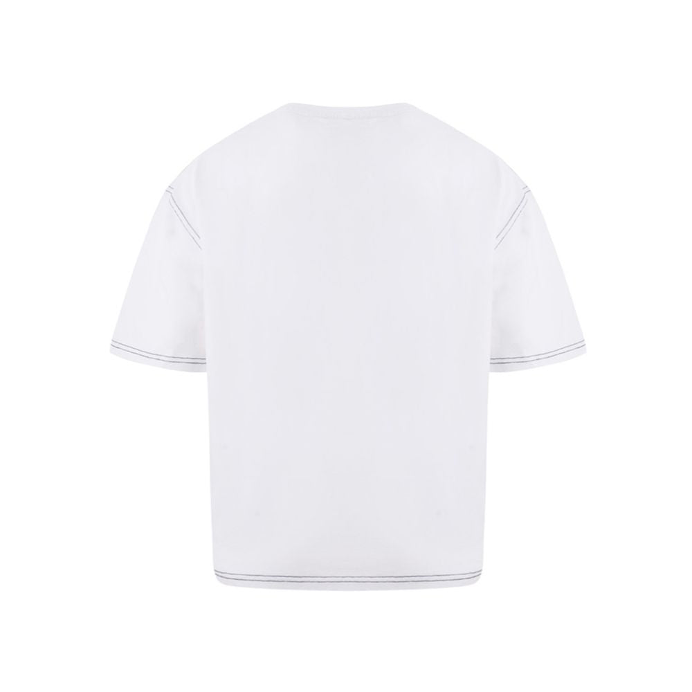 Blusa Kenzo Elegante de Algodão Branco para Mulher