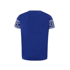 Camiseta de algodão azul Kenzo Chic para conforto e estilo