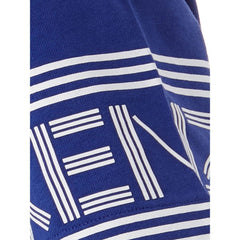 Camiseta de algodão azul Kenzo Chic para conforto e estilo
