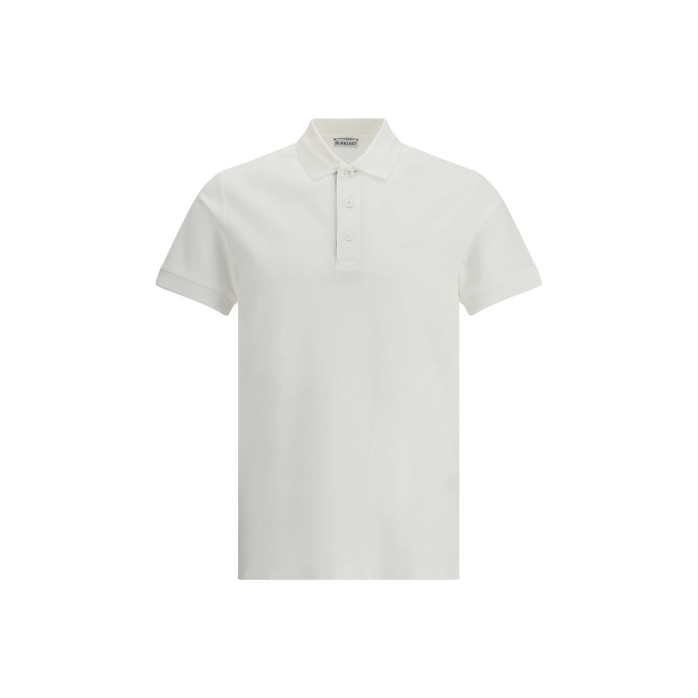 Camisa polo com logotipo da Burberry