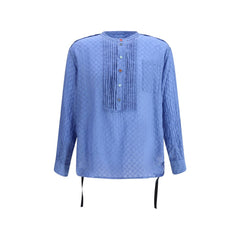 Blusa Undercover de algodão e seda