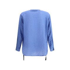 Blusa Undercover de algodão e seda