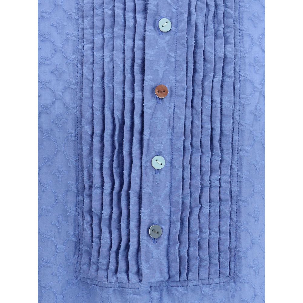 Blusa Undercover de algodão e seda