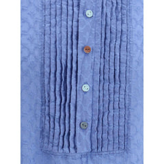 Blusa Undercover de algodão e seda