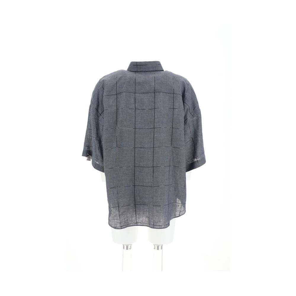 Camisa de linho Brunello Cucinelli