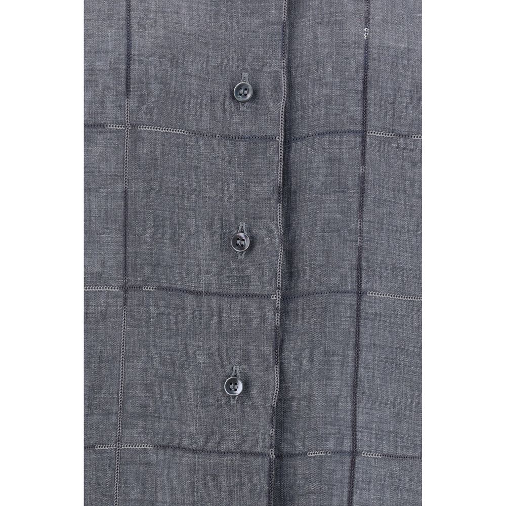 Camisa de linho Brunello Cucinelli