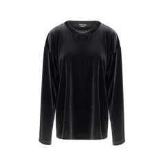 Blusa e camiseta sintética preta Tom Ford