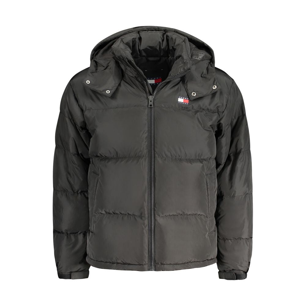 Jaqueta Masculina Tommy Hilfiger Preta de Poliéster