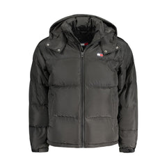 Jaqueta Masculina Tommy Hilfiger Preta de Poliéster