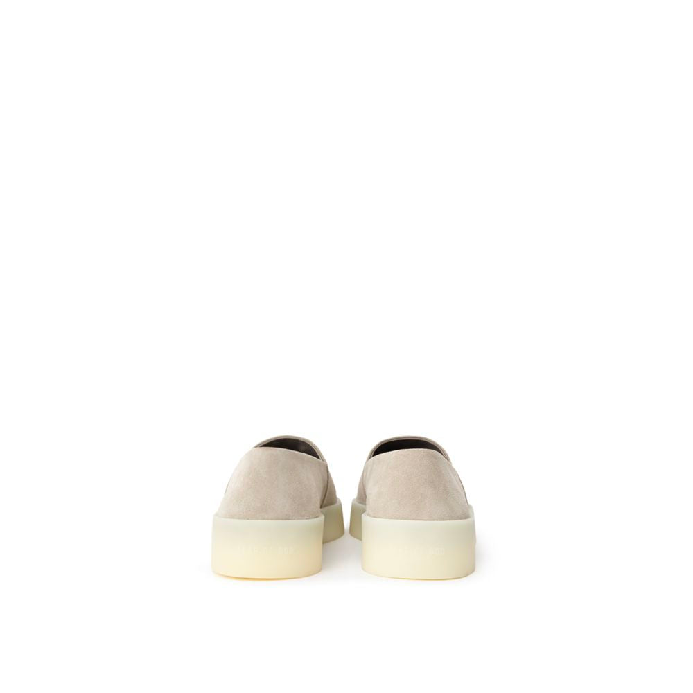 Mocassim de couro cinza Fear Of God