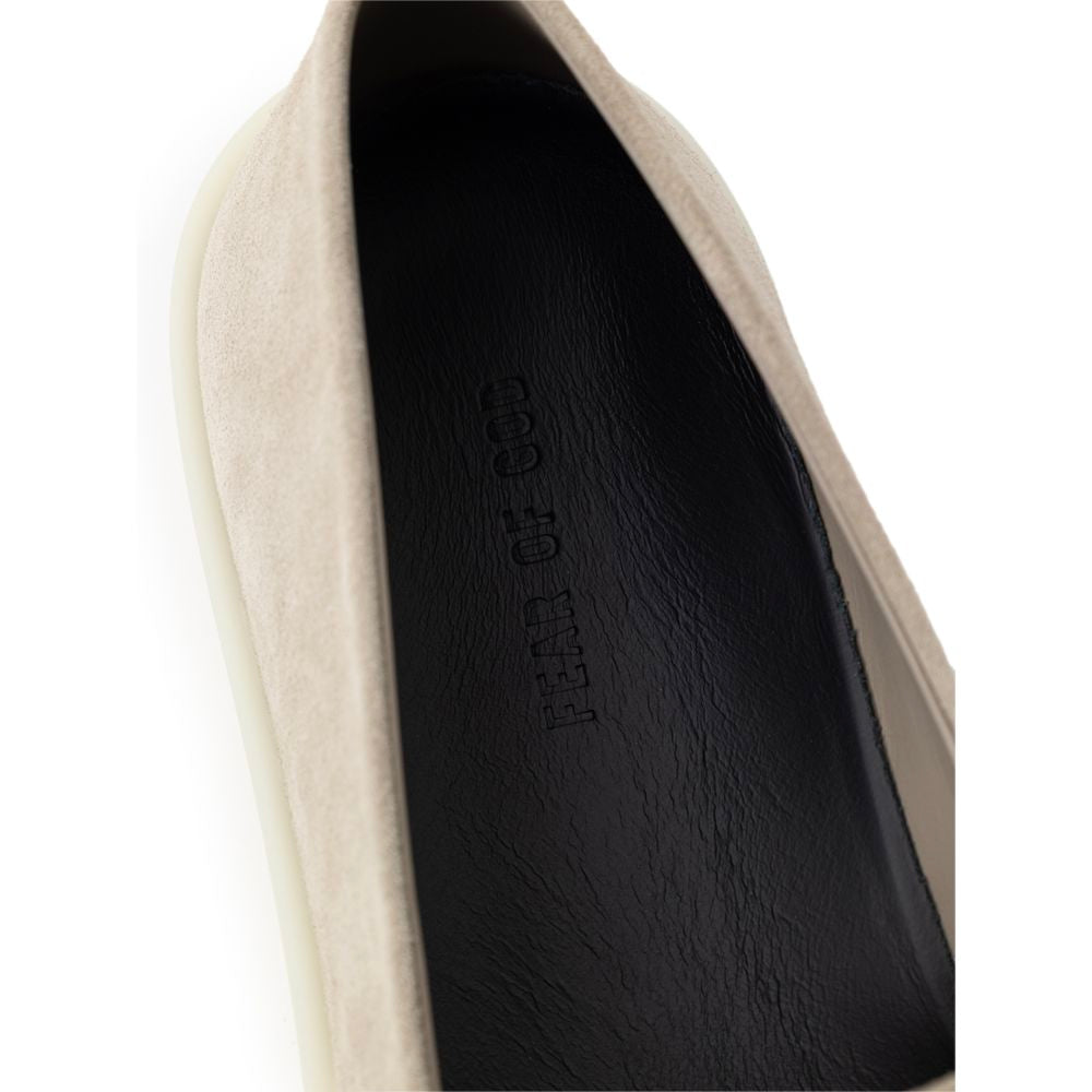 Mocassim de couro cinza Fear Of God