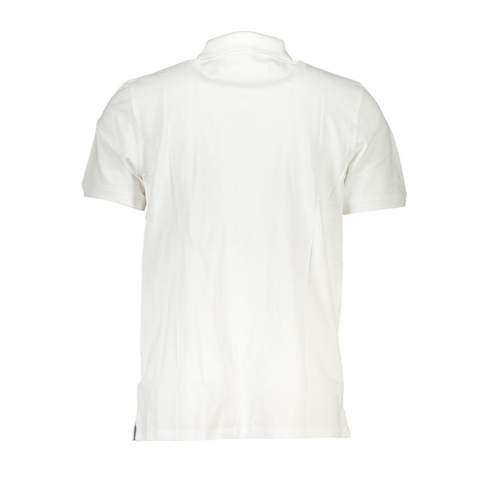 Camisa polo de algodão branca Timberland