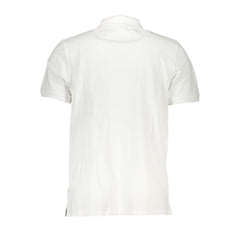 Camisa polo de algodão branca Timberland