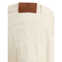 Calça de veludo Brunello Cucinelli