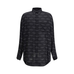 Camisa com o logotipo da Balenciaga