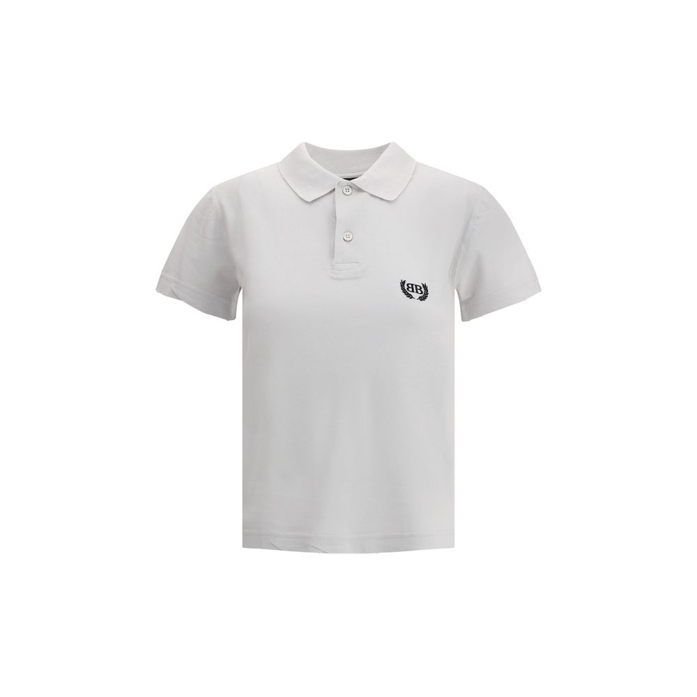Camisa polo com logotipo da Balenciaga