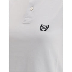 Camisa polo com logotipo da Balenciaga