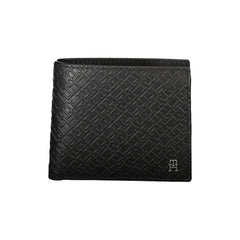 Carteira de couro Tommy Hilfiger Classic com porta-moedas e compartimentos para cartões