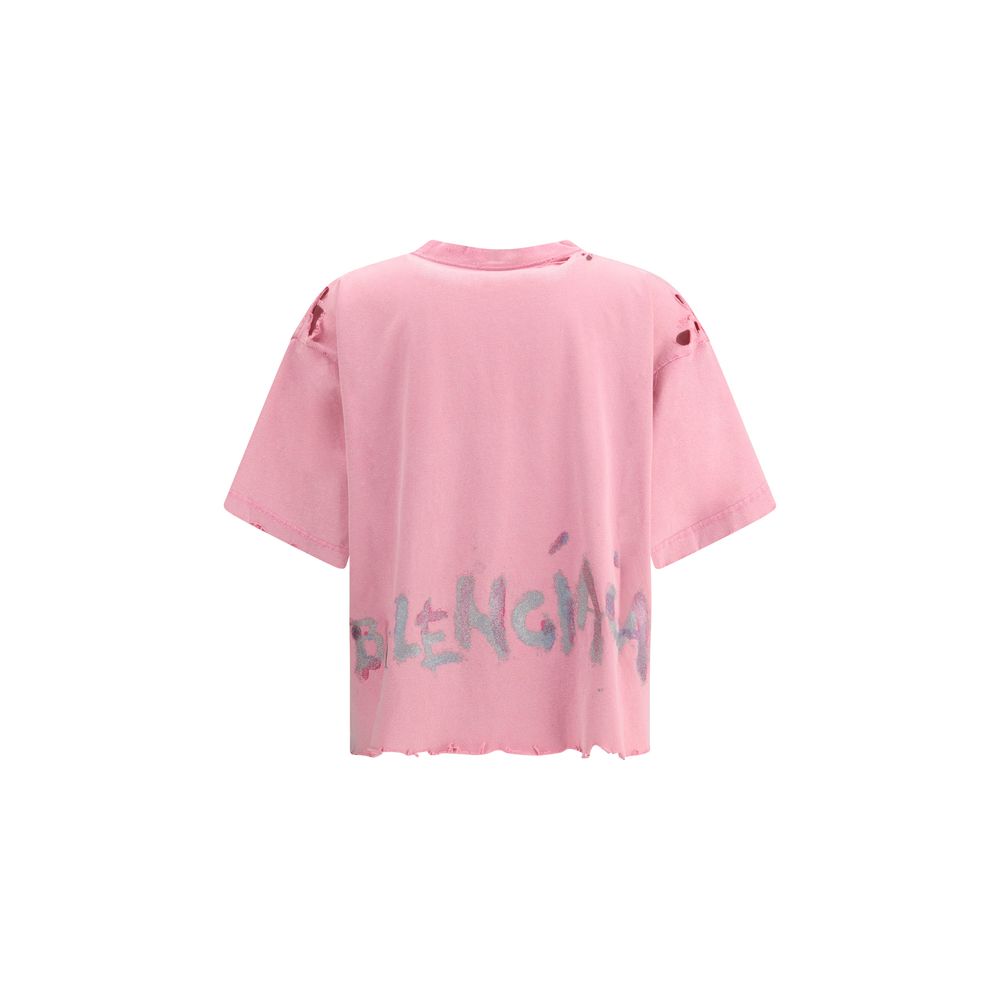 Camiseta Balenciaga Cropped