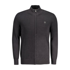 Cardigan Masculino Timberland Preto Algodão