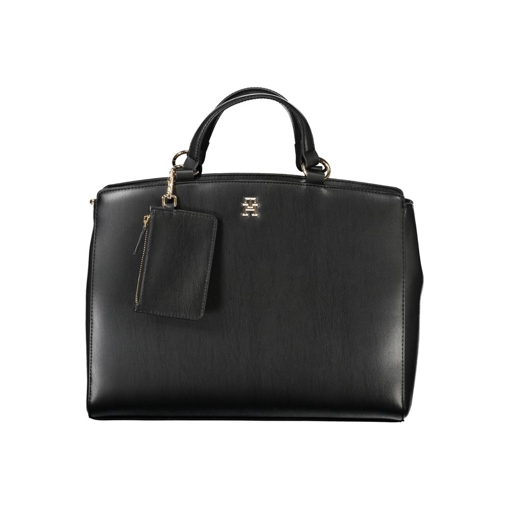 Bolsa Feminina Tommy Hilfiger Preta de Polietileno