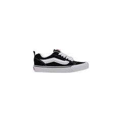 Tênis Vans de couro preto e branco