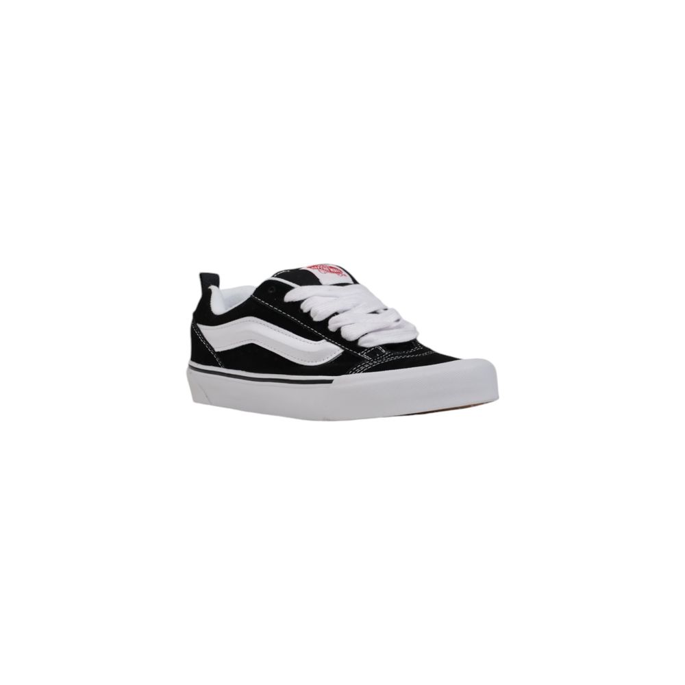 Tênis Vans de couro preto e branco