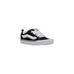 Tênis Vans de couro preto e branco