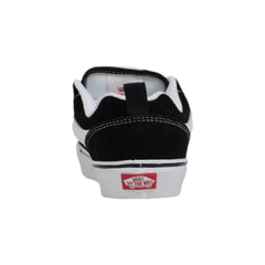 Tênis Vans de couro preto e branco