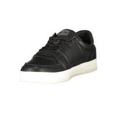 Tênis Tommy Hilfiger Masculino em Couro Preto