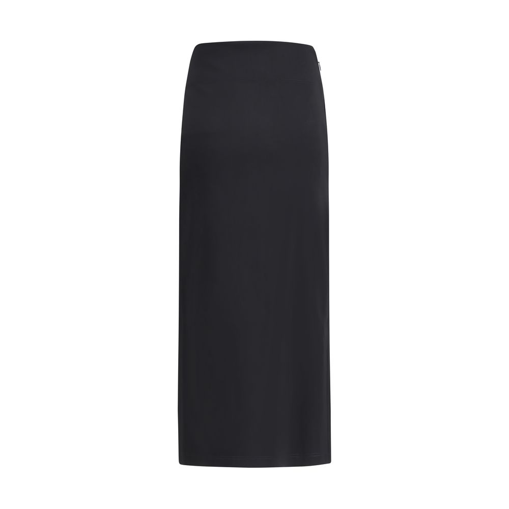 Saia midi drapeada Jacquemus Sablier