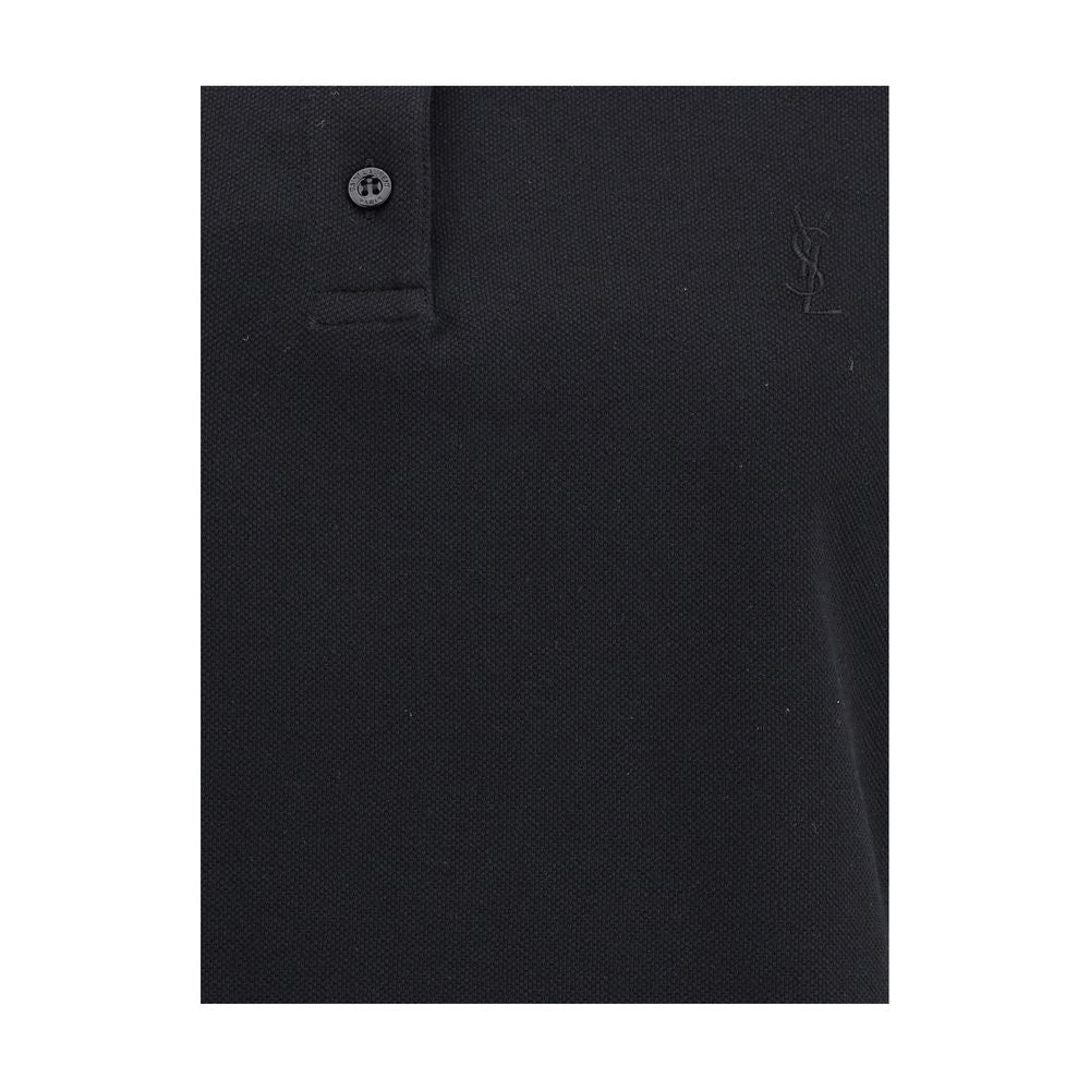 Camisa polo sem mangas Saint Laurent