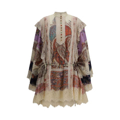 Vestido curto Zimmermann Rhiannon