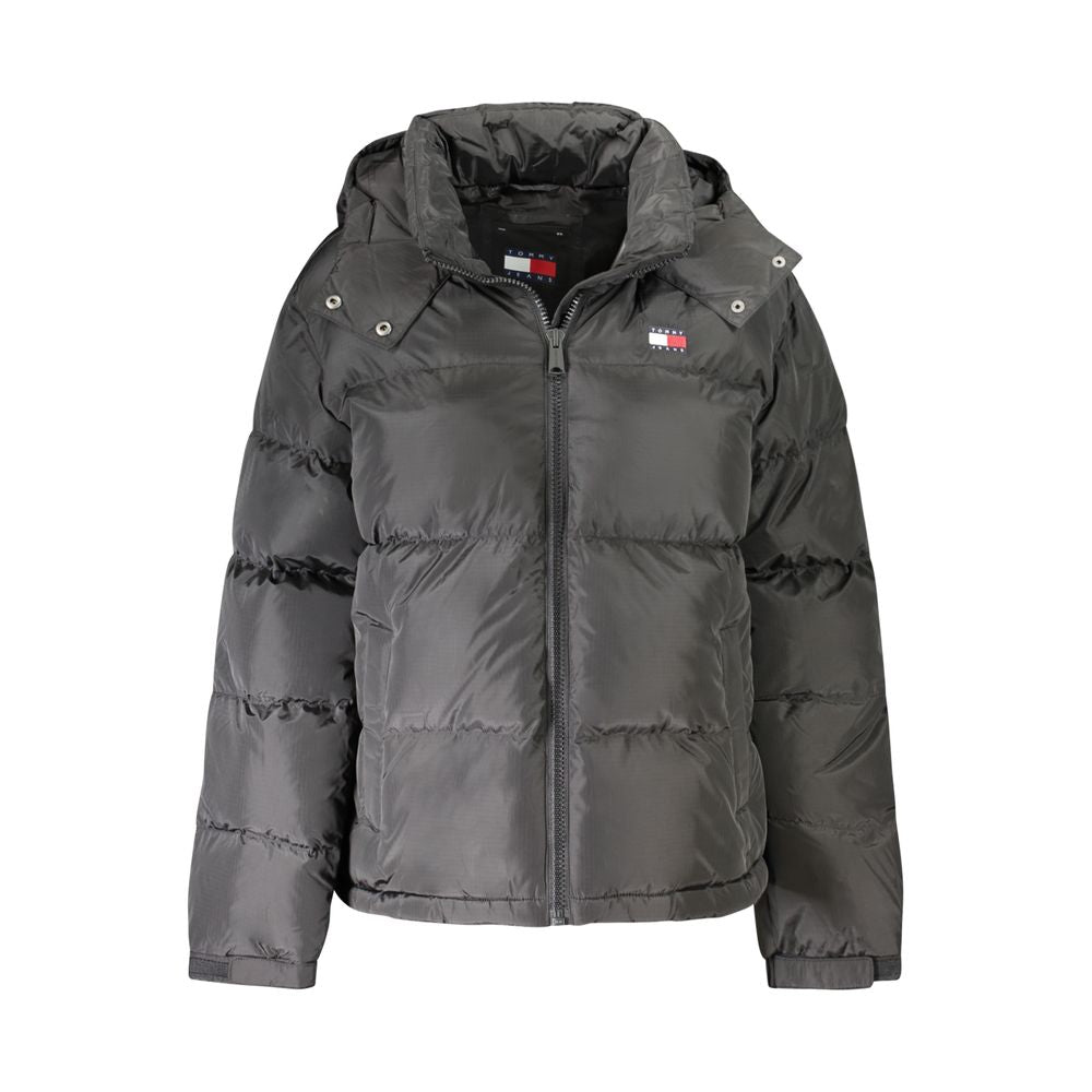 Jaqueta Tommy Hilfiger Preta de Poliéster Feminina