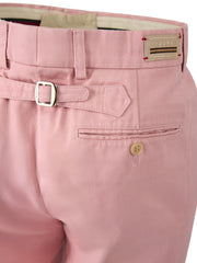 Calça de algodão rosa claro da Gucci