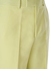 Calça de poliéster amarelo-limão da Gucci